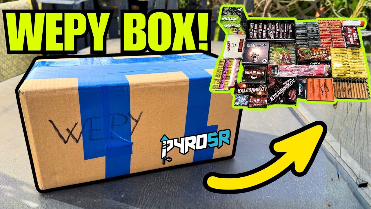 WEPY BOX – mystery box pełen pirotechniki